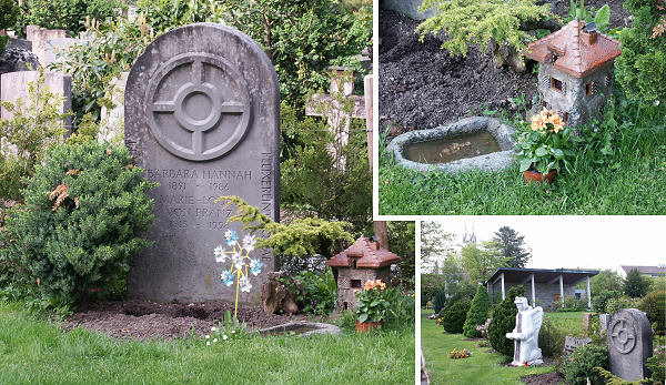 La tombe de Barbara Hannah et Marie Louise von Franz  Kuesnacht