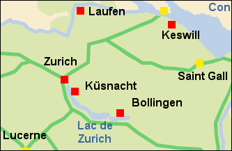 Carte de Suisse