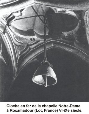 Cloche de la chapelle Notre Dame de Rocamadour