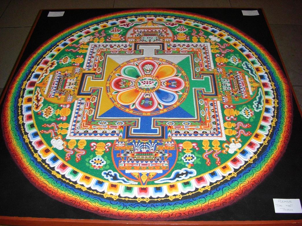 Mandala tibétain