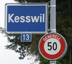 Kesswil, canton de Thurgovie en Suisse